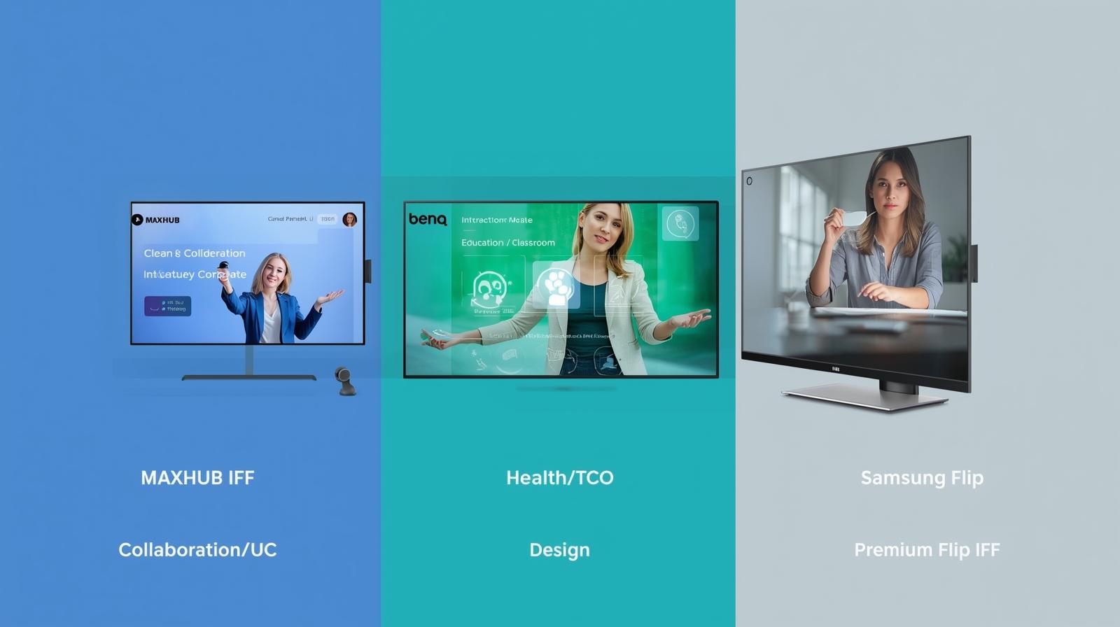 Perbandingan Interactive Flat Panel (IFP) MAXHUB vs BenQ vs Samsung