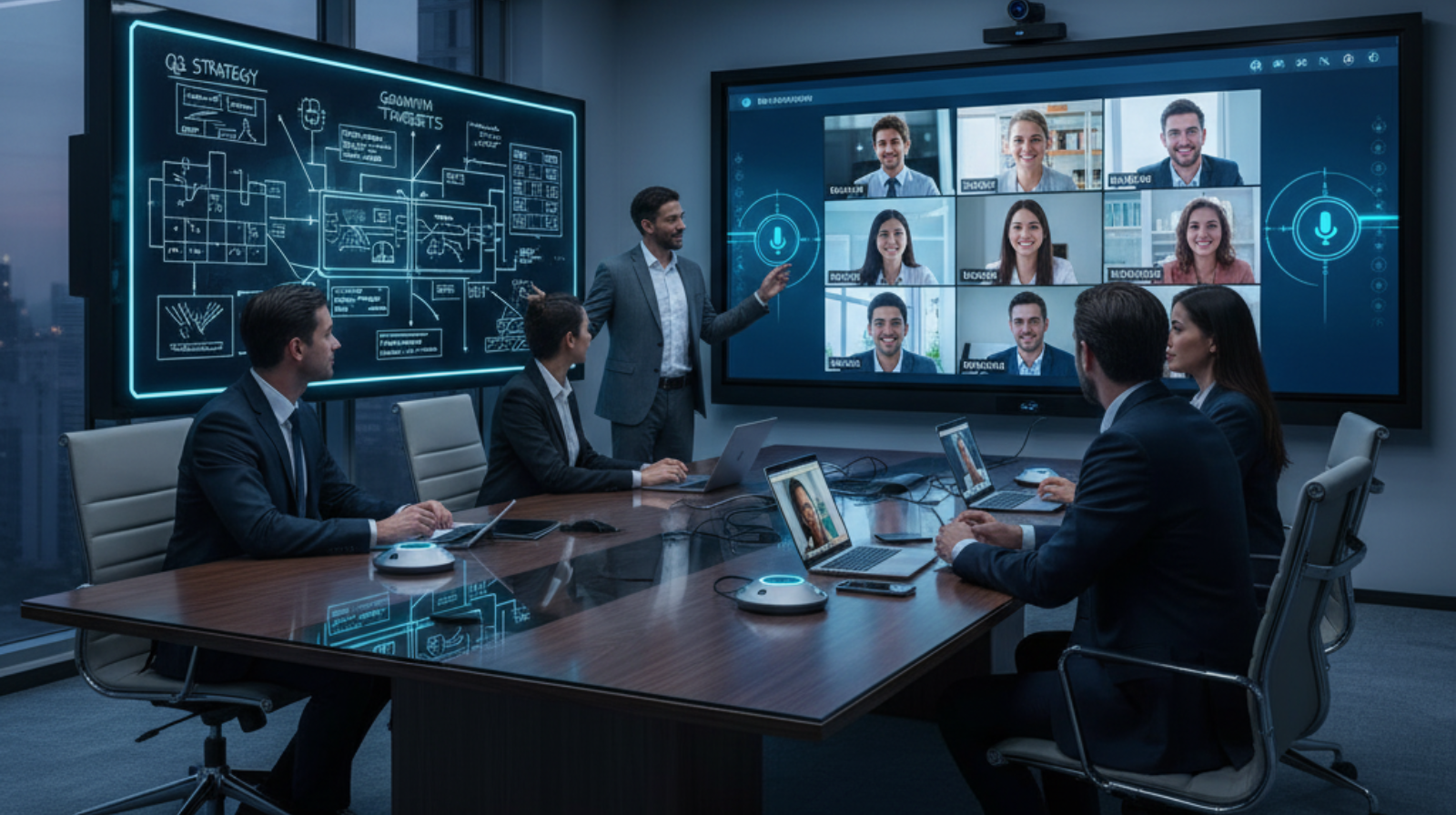 Temukan aplikasi video conference kantor paling efisien dan aman untuk sistem kerja hybrid Anda. IndoPROAV siap bantu integrasi perangkat AV, instalasi, dan solusi meeting digital di seluruh Indonesia