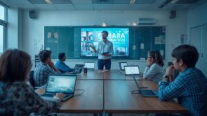 Efektivitas Pembelajaran Hybrid melalui Smart Classroom