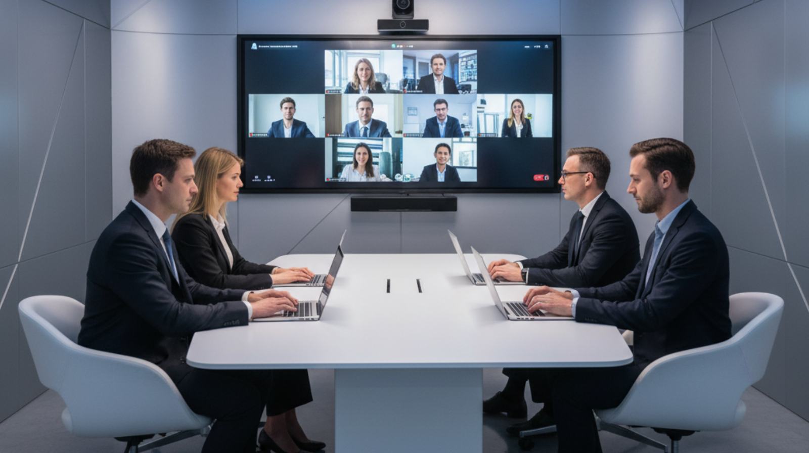 Integrasi Interactive Flat Panel dengan Sistem Video Conference