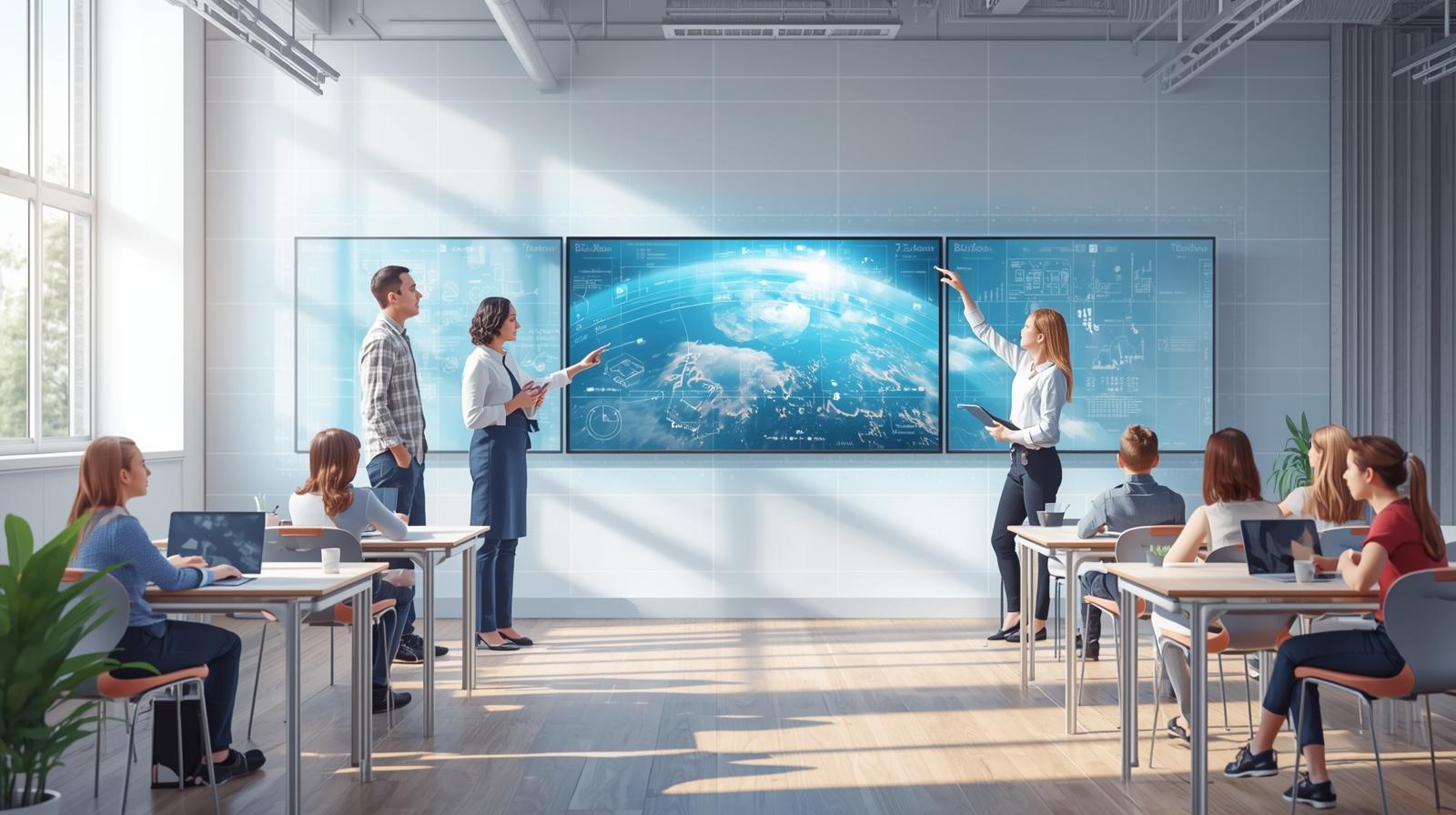 Peran Interactive Flat Panel dalam Pembelajaran Digital