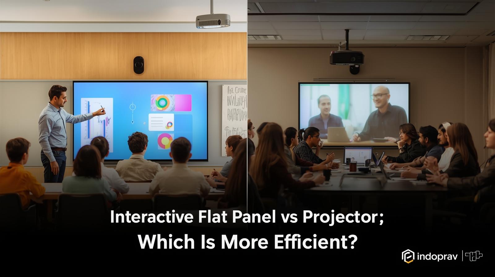 Interactive Flat Panel vs Proyektor