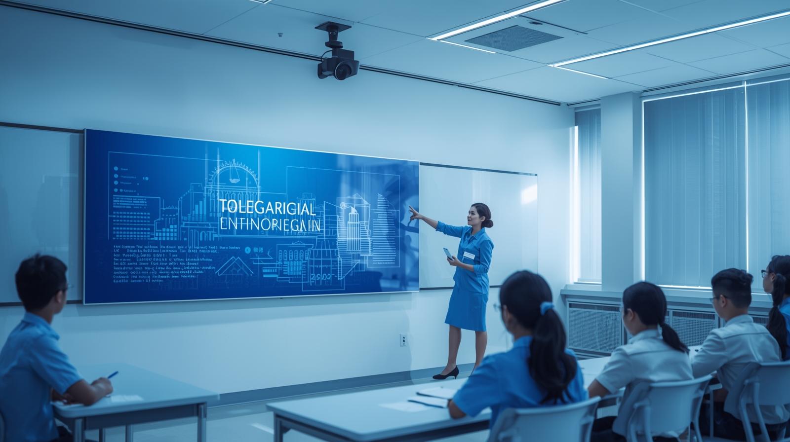 Smart Classroom Teknologi Pembelajaran Digital Masa Depan di Indonesia