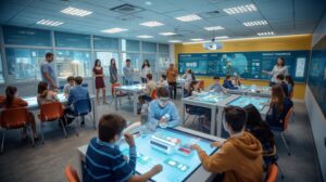Pelajari bagaimana konsep Smart Office mengubah ruang meeting tradisional menjadi ruang kerja digital, kolaboratif, dan efisien. Dapatkan panduan lengkap implementasi Smart Office bersama INDOPROAV.