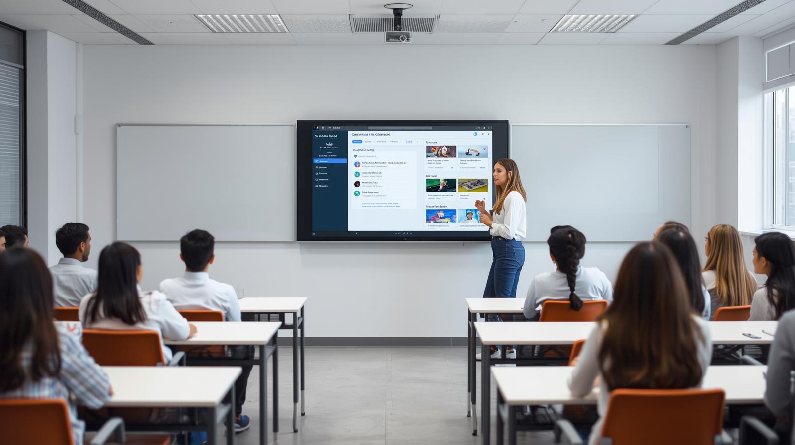 Tutorial Menggunakan Google Classroom Langsung di Layar Interactive Flat Panel