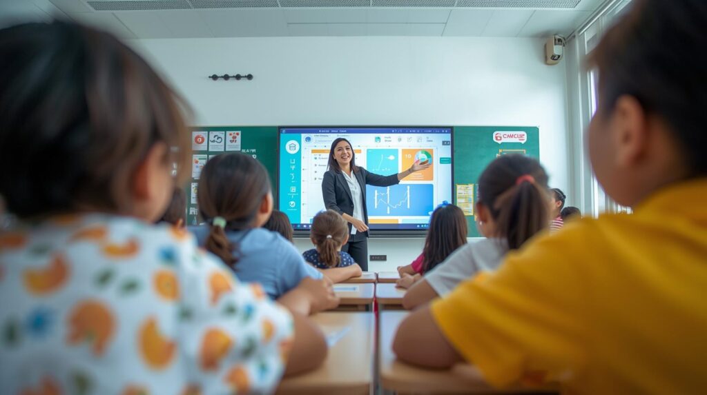 Jual smartboard sekolah jakarta training guru kurikulum merdeka