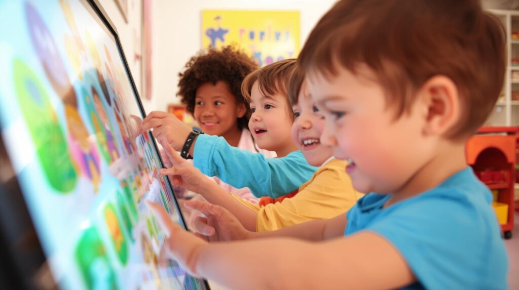 Interactive Flat Panel untuk Pembelajaran Anak Usia Dini