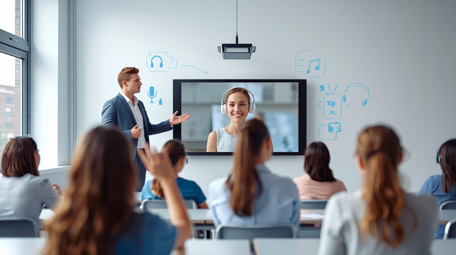 Pemanfaatan Smartboard untuk Laboratorium Bahasa Inggris (Listening & Speaking)
