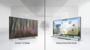 Smart TV Biasa vs Interactive Flat Panel Mengapa TV Rumah Tidak Cocok untuk Kelas