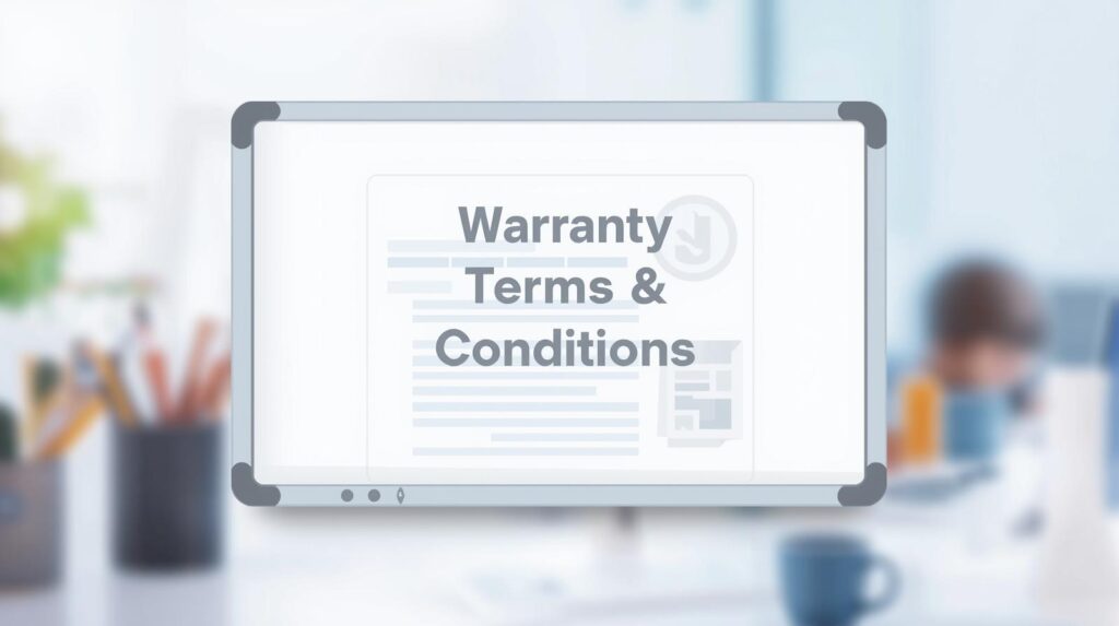 Syarat & Ketentuan Garansi Smartboard: Apa Saja yang Ditanggung Distributor? 1 garansi smartboard sekolah