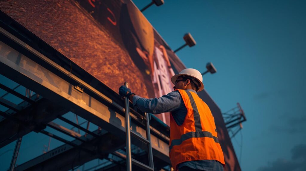 Kontraktor videotron billboard cikarang tahan debu industri