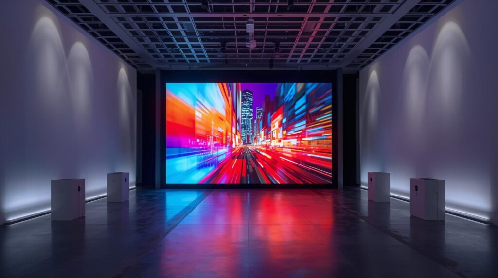 Harga Paket Videotron Indoor 3x2 Meter di Surabaya 1 harga paket videotron indoor surabaya untuk ruangan