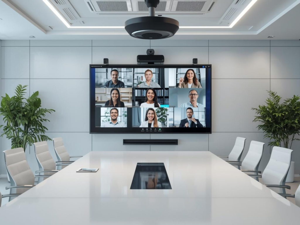 Jasa Instalasi Video Conference Zoom Room di Pekanbaru 1 jasa instalasi zoom room pekanbaru profesional untuk meeting room kantor