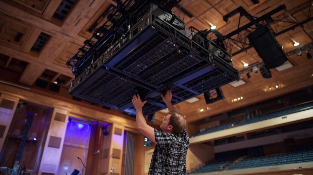 Paket Sound System Aula Gereja Line Array di Jakarta Barat